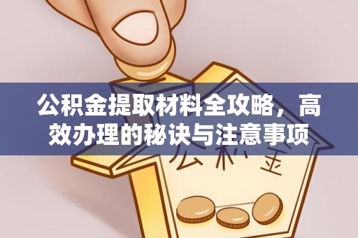 梅列公积金提取材料全攻略，高效办理的秘诀与注意事项