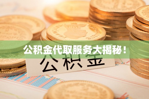 梅列公积金代取服务大揭秘！