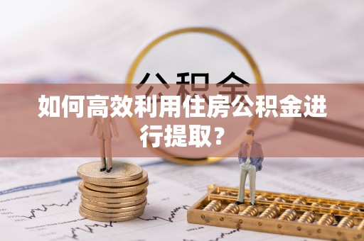 梅列如何高效利用住房公积金进行提取？